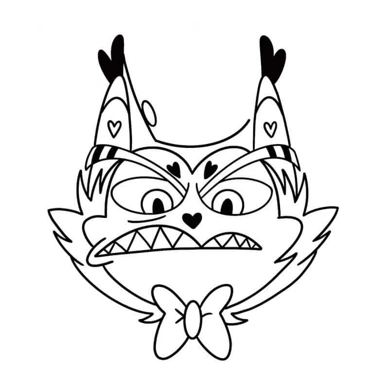 Gratis Immagine Hazbin Hotel da colorare