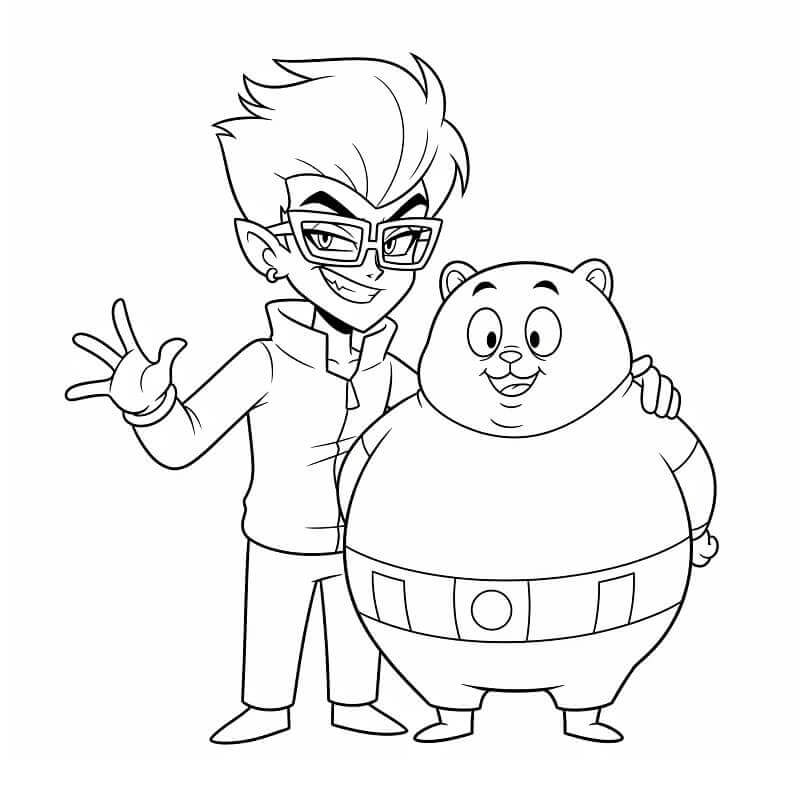 Hazbin Hotel Immagine Stampabile da colorare