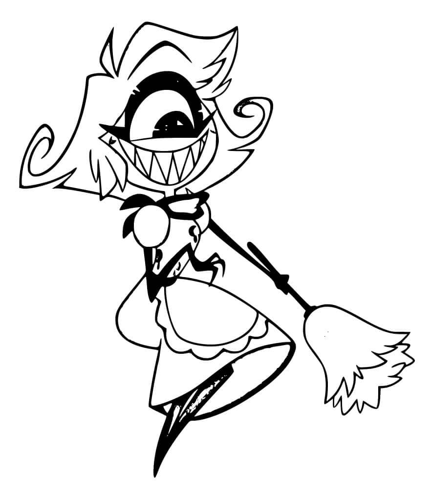 Hazbin Hotel da Stampare da colorare