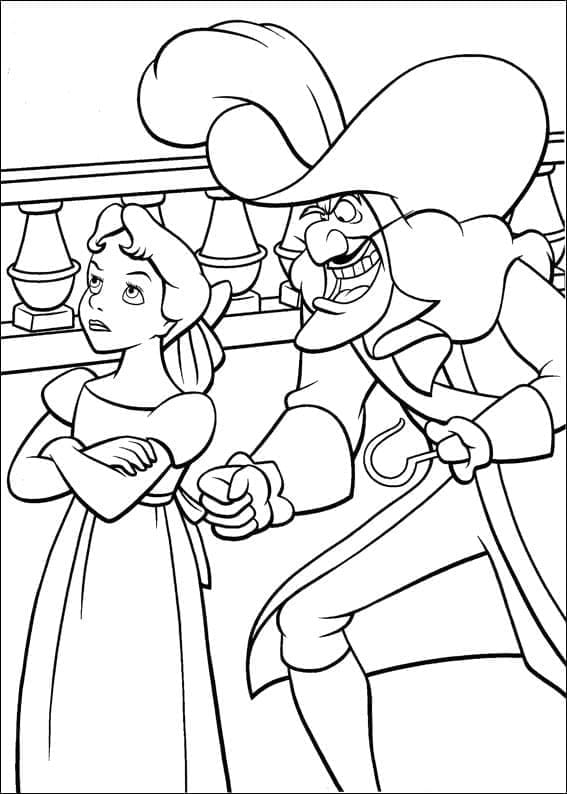 Immagine di Peter Pan per la stampa da colorare
