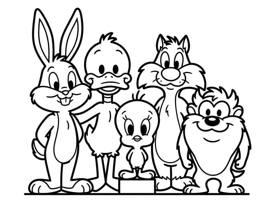 Looney Tunes Fantastico da colorare