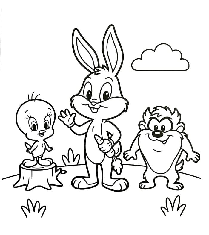 Looney Tunes Figo da colorare