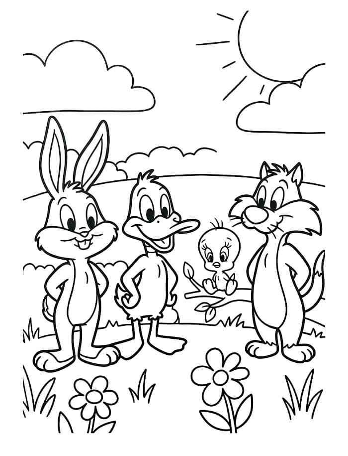 Looney Tunes Tenerissimo da colorare