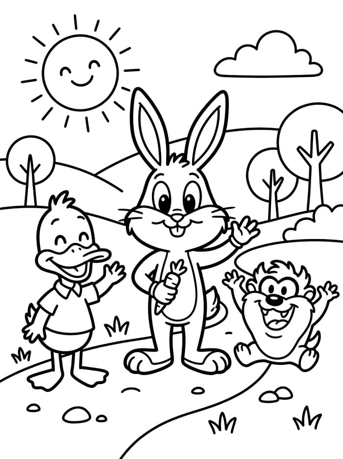 Looney Tunes da Stampare da colorare