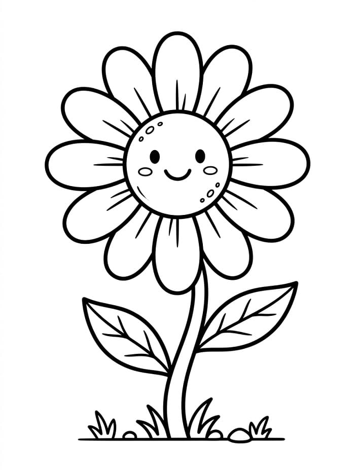 Margherita da colorare