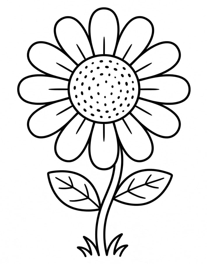 Margherita Gratuita da colorare