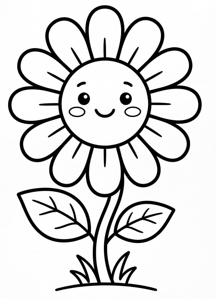 Margherita Graziosa da colorare