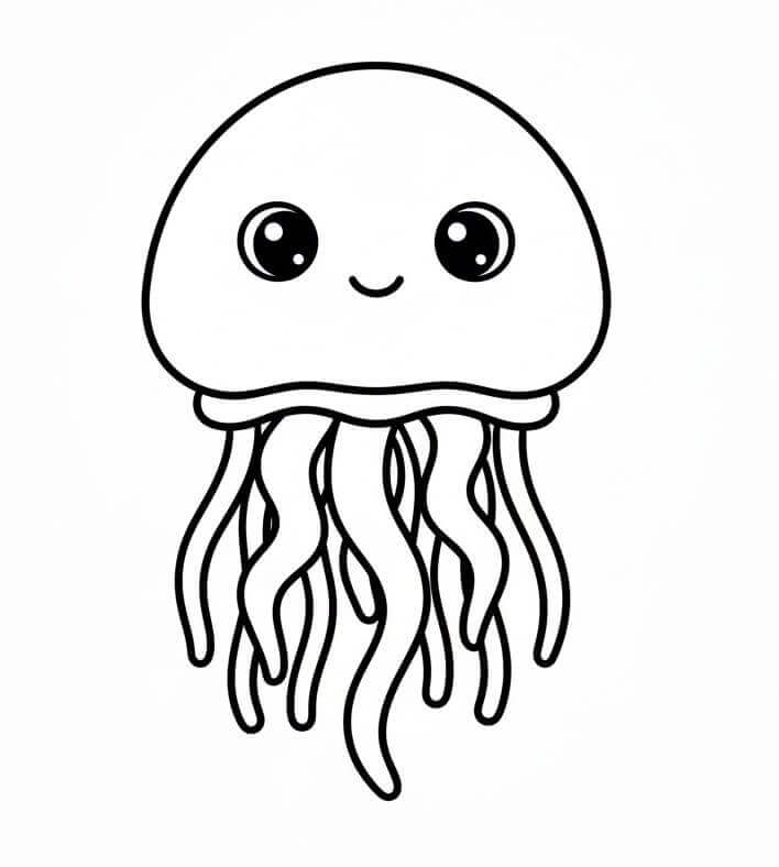 Medusa Incantevole da colorare