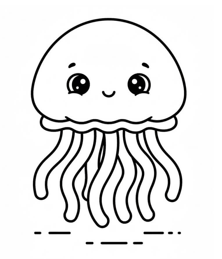Medusa Splendida da colorare