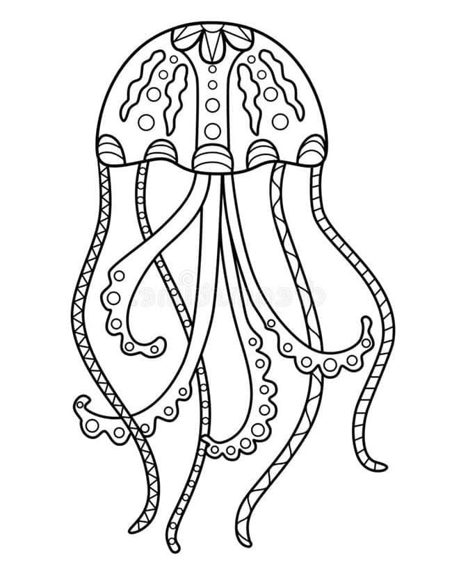 Medusa Stampabile per Piccoli da colorare
