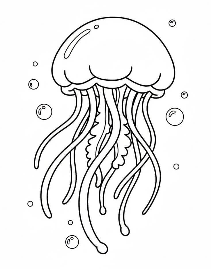 Medusa Straordinaria da colorare