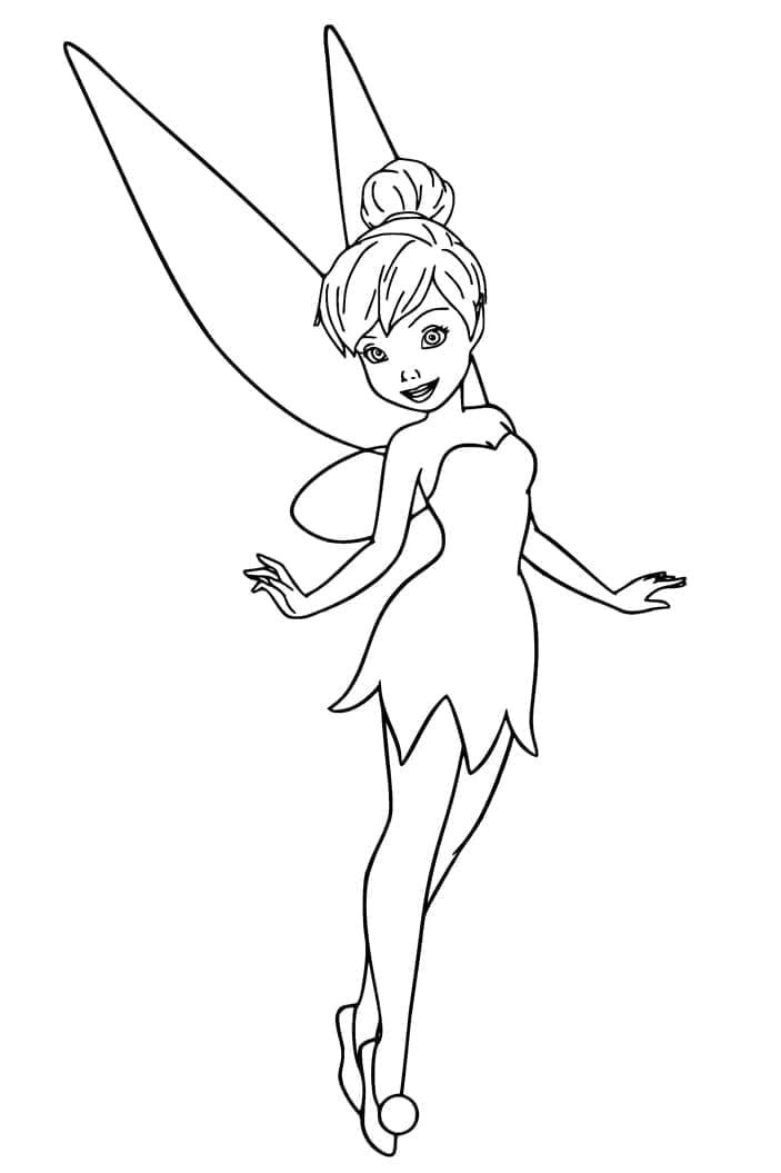 Peter Pan per bambini di 3 anni da colorare