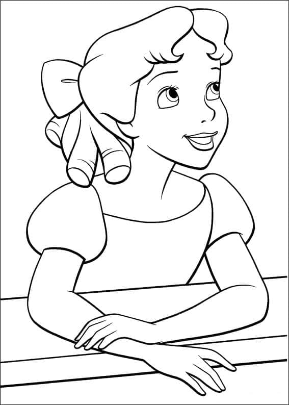 Peter Pan stampabile per i più piccoli da colorare
