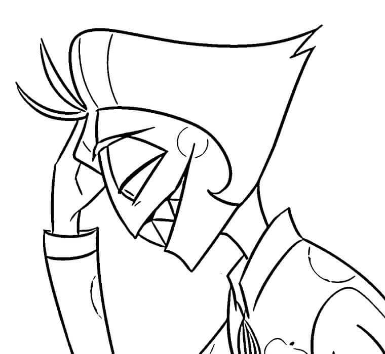 Stampabile Hazbin Hotel Omaggio da colorare