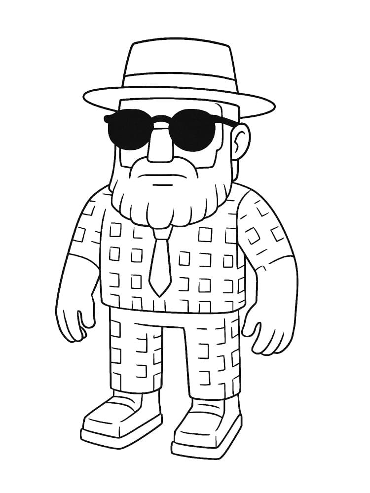 Steal a Brainrot Gratis Stampabile da colorare