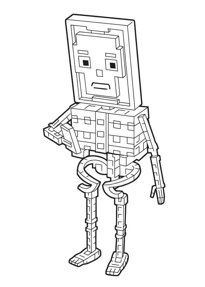 Steal a Brainrot Omaggio da colorare