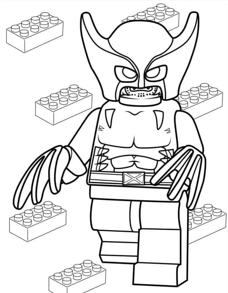 Wolverine Stampabile per Piccoli da colorare