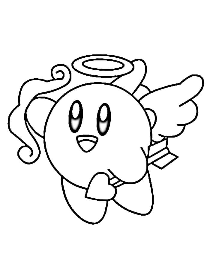 Gioco Kirby da colorare