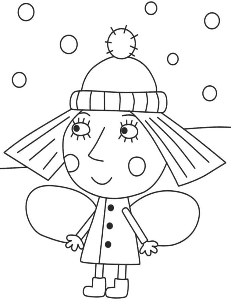 Gratis Ben e Holly per Bimbi da colorare