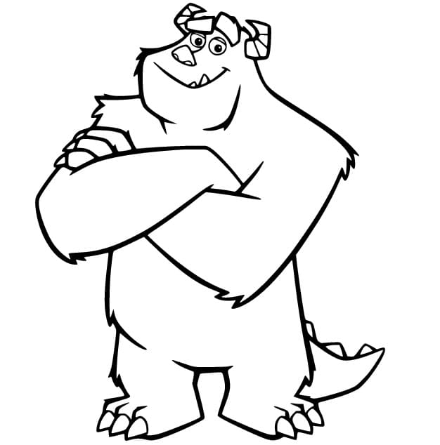 Gratis Immagine Monsters e Co da colorare