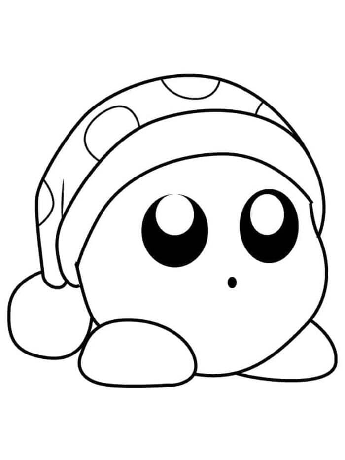 Gratis Kirby per Bimbi da colorare