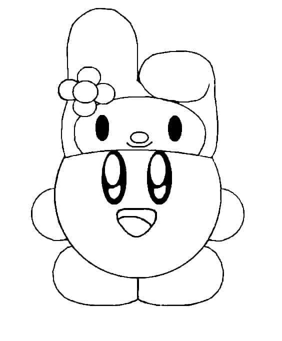 Immagine Stampabile Kirby da colorare