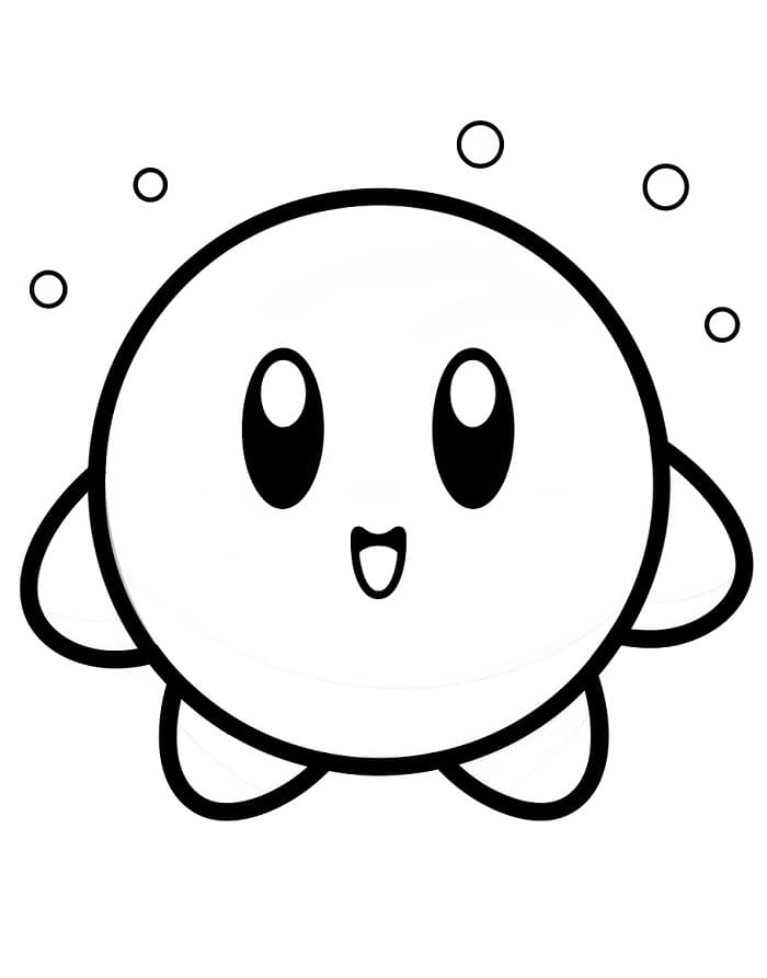 Kirby Figo da colorare