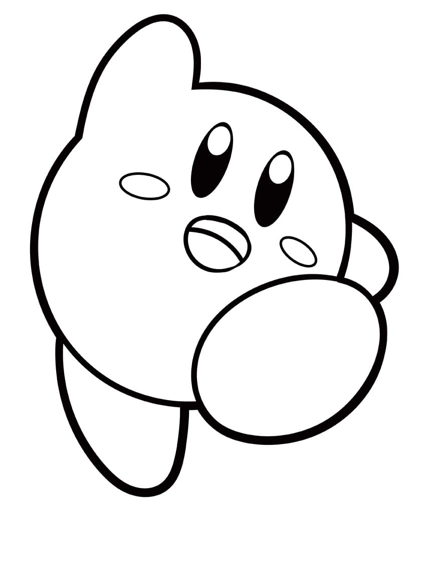 Kirby Gioco da colorare