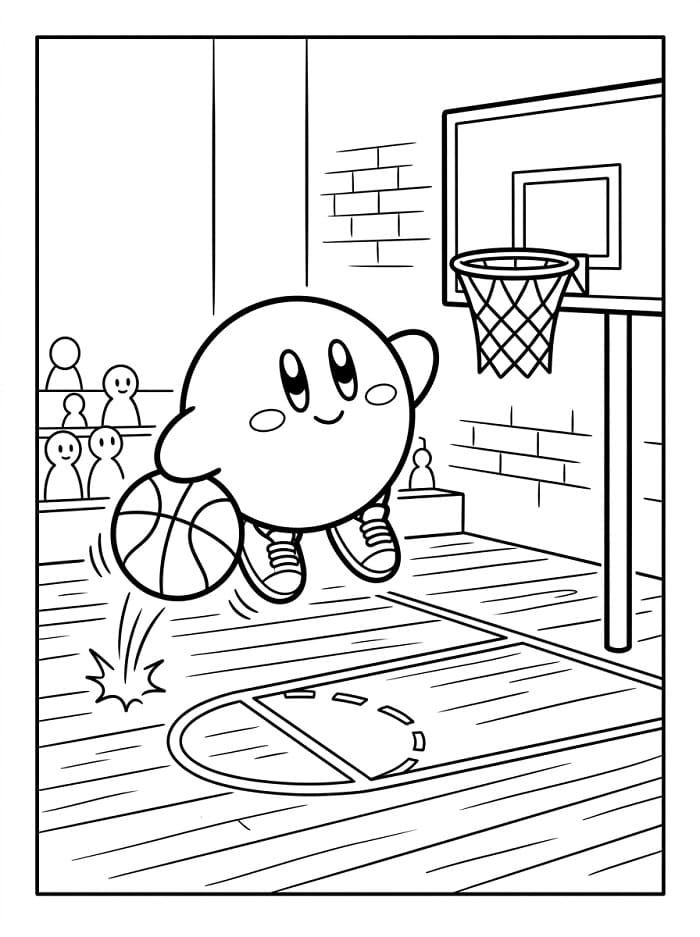 Kirby Tenerissimo da colorare