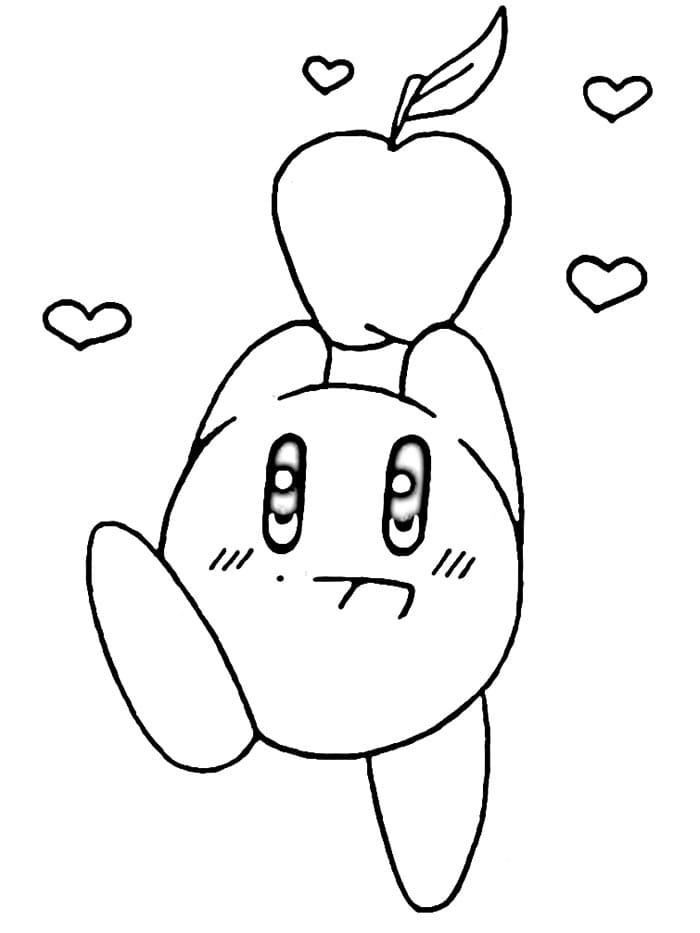Kirby da Stampare da colorare