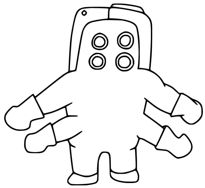 Monsters e Co per Bimbi di 5 Anni da colorare