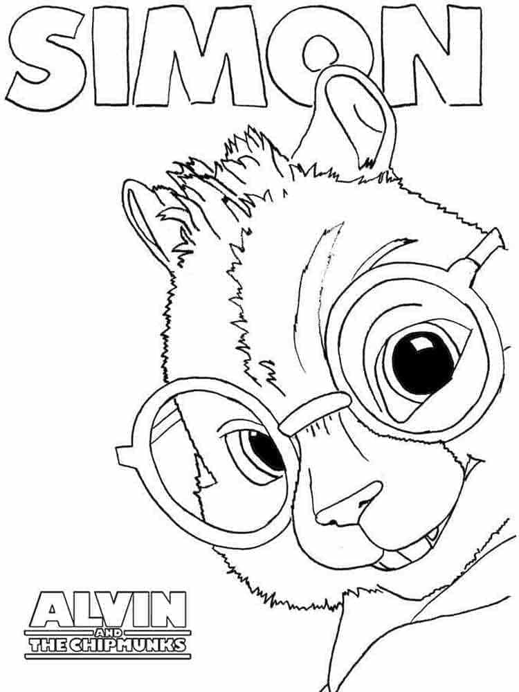 Alvin Superstar Immagine Stampabile da colorare