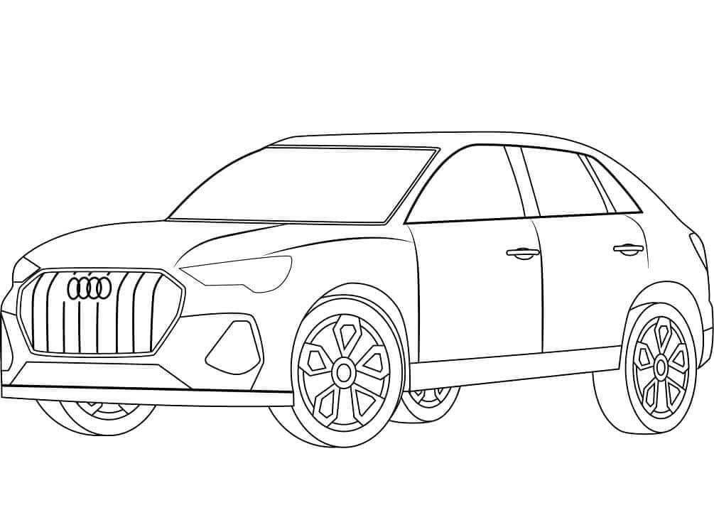 Audi Immagine Gratis da colorare