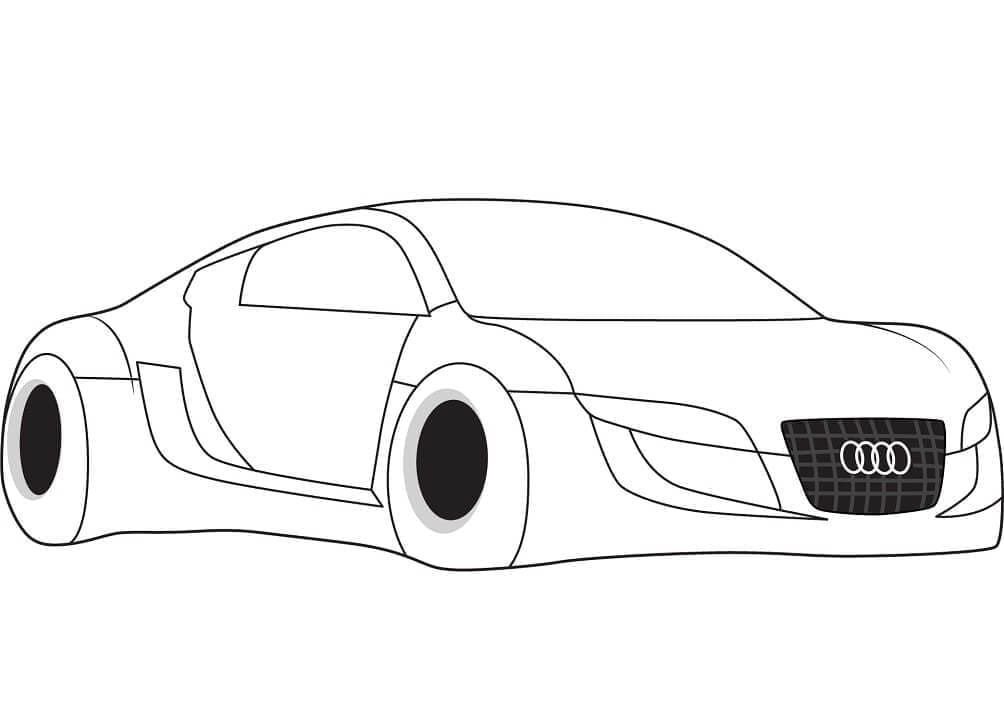 Audi Stampabile da colorare