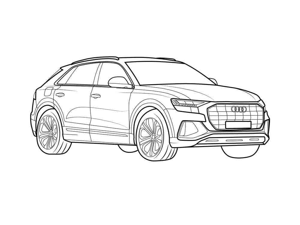 Gratis Audi per Bimbi da colorare