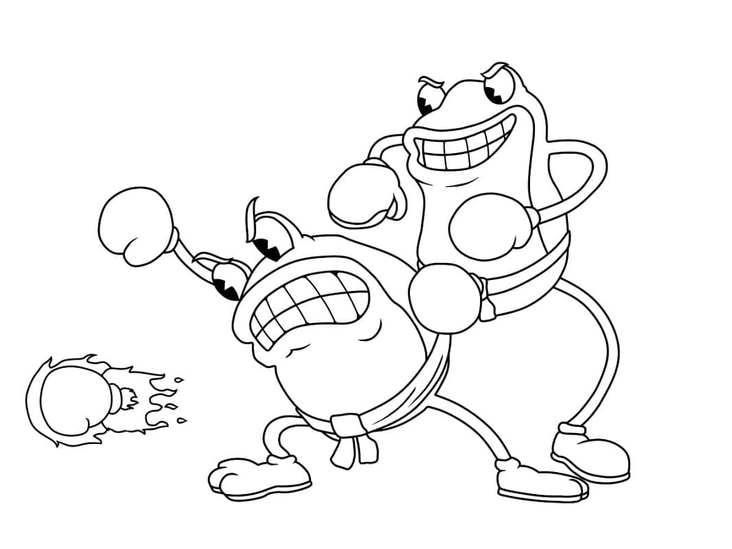 Immagine Cuphead da colorare