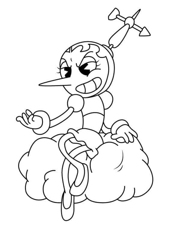 Immagine Stampabile Cuphead da colorare