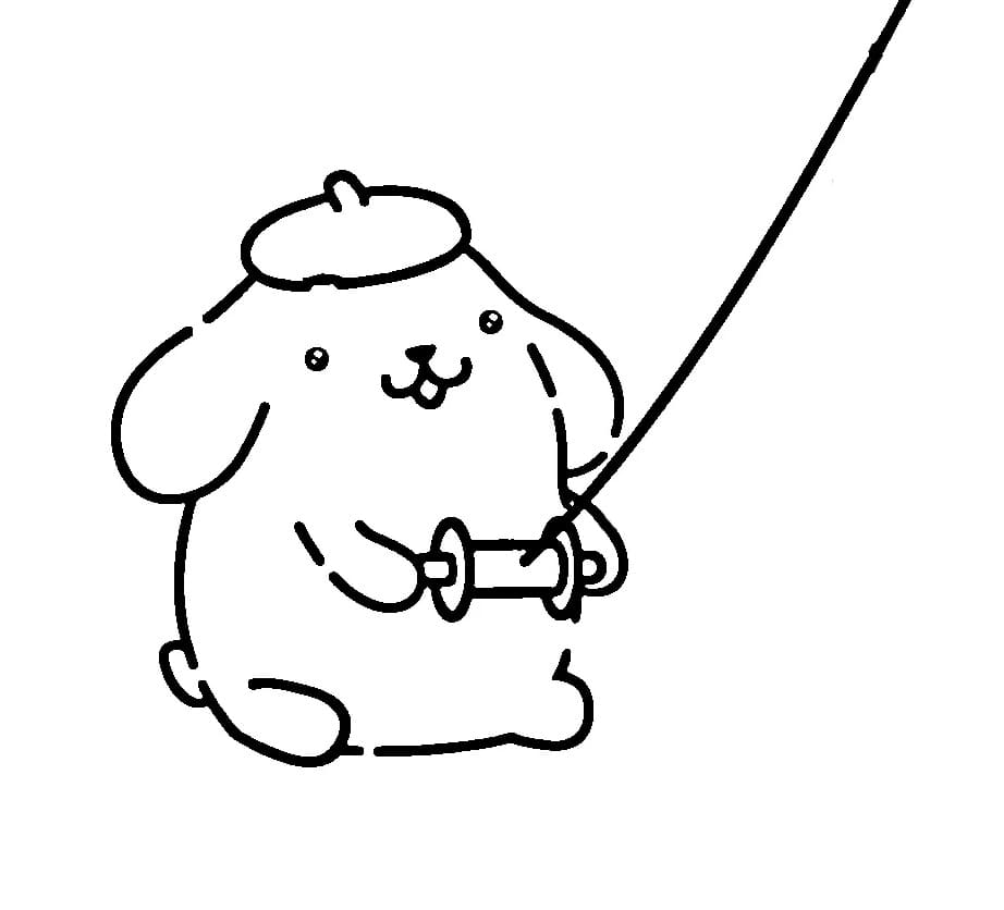 Immagine Stampabile Pompompurin da colorare