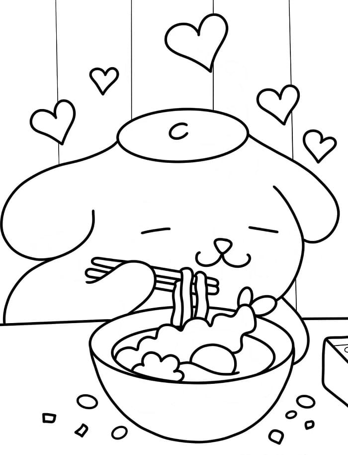 Pompompurin da Stampare da colorare