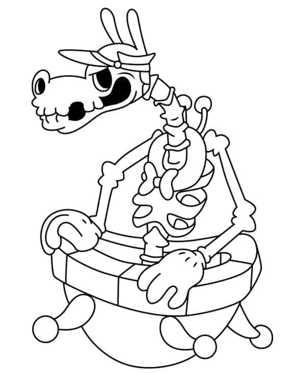 Stampabile Gratis Cuphead da colorare