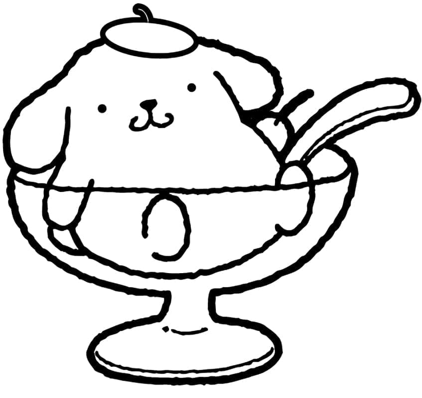 Stampabile Gratis Pompompurin da colorare