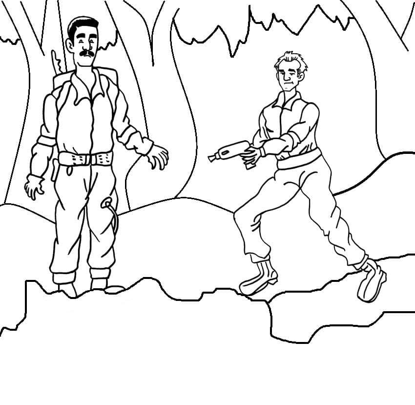 Ghostbusters (3) da colorare