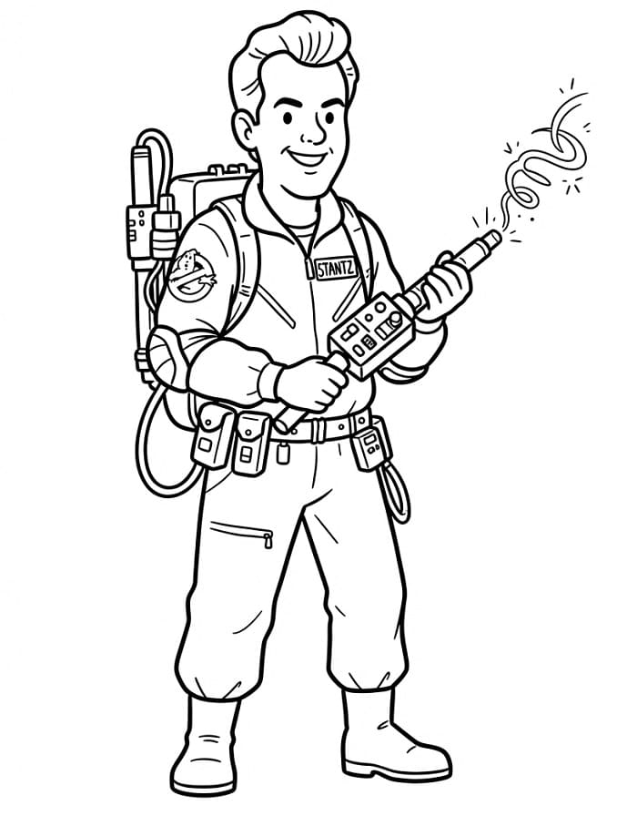 Ghostbusters Gratis da colorare