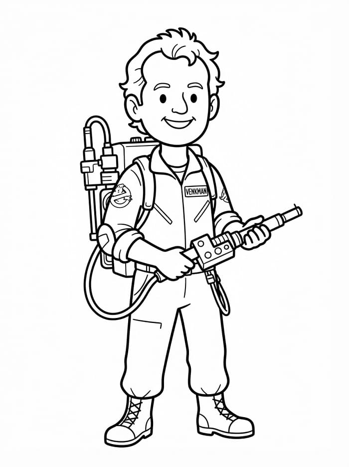 Ghostbusters Gratuito da colorare