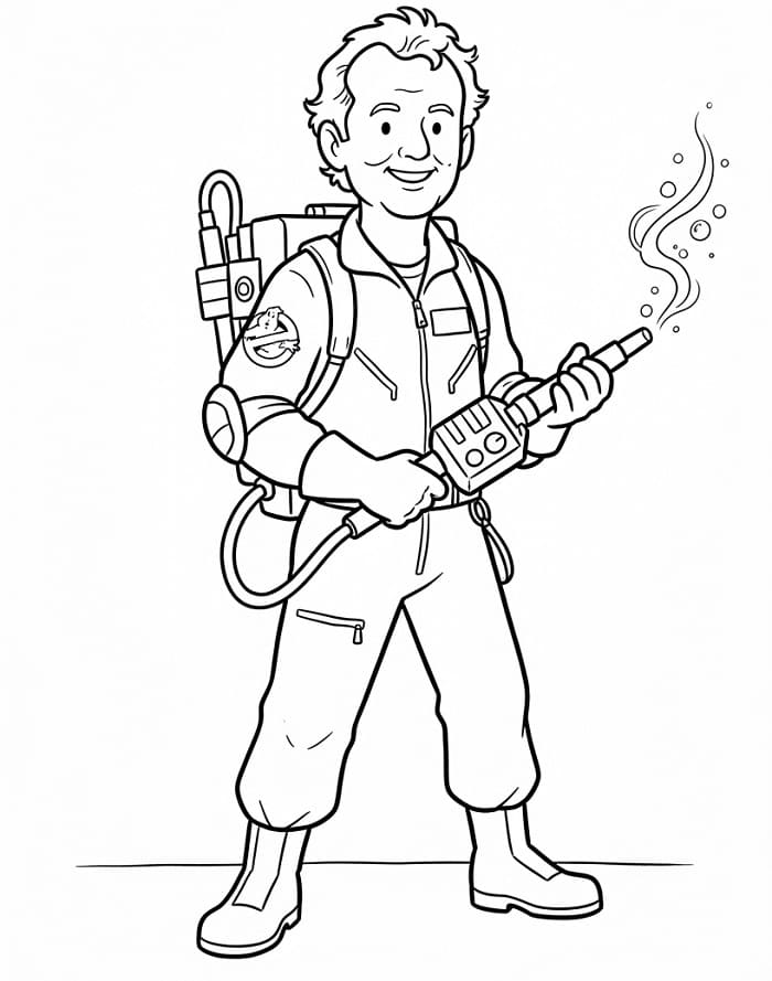 Ghostbusters da colorare