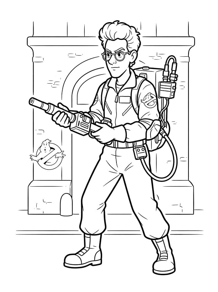 Ghostbusters Stampabile per Bambini da colorare