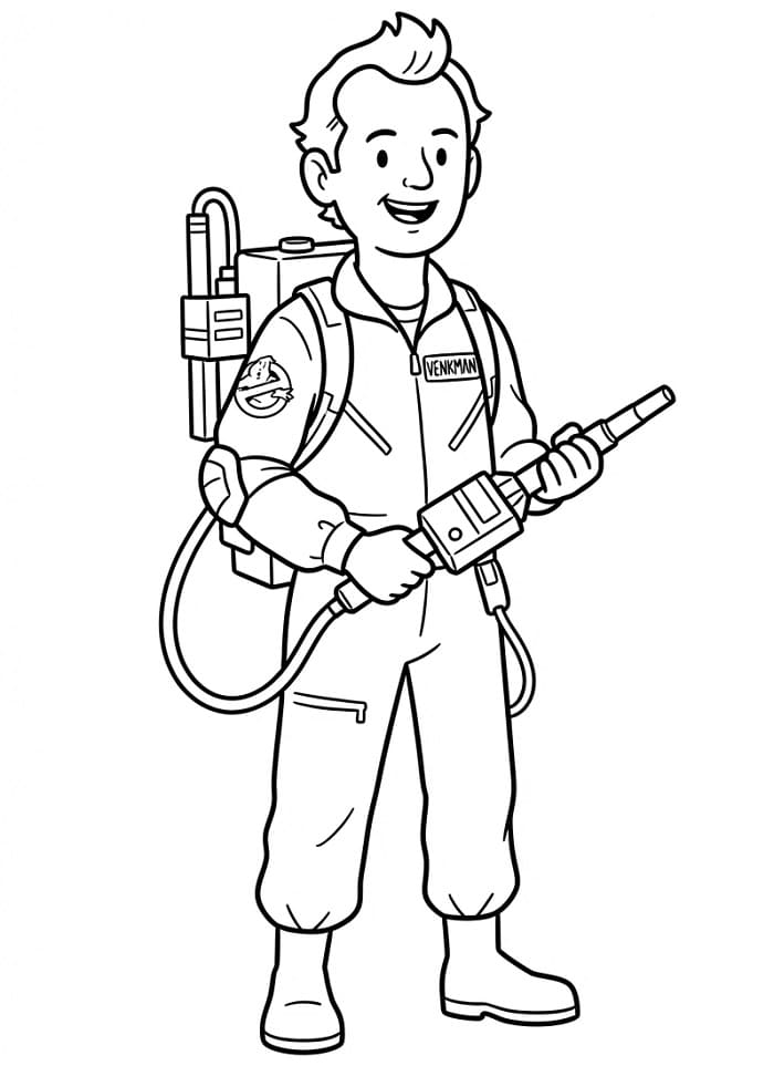 Ghostbusters da Stampare da colorare