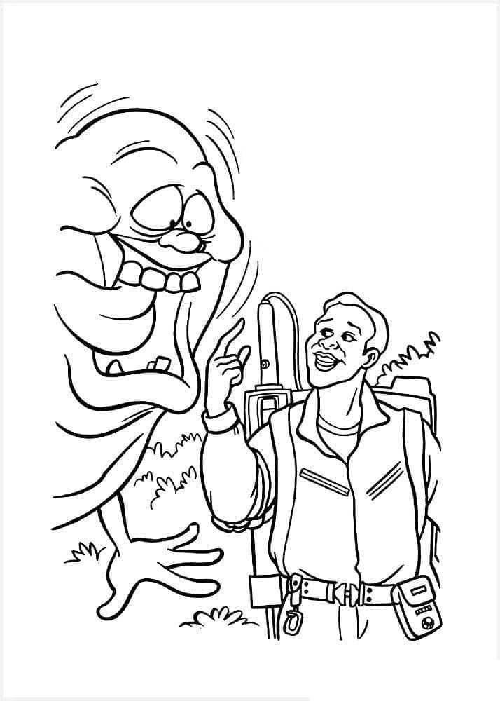 Ghostbusters per Bambini di 6 Anni da colorare