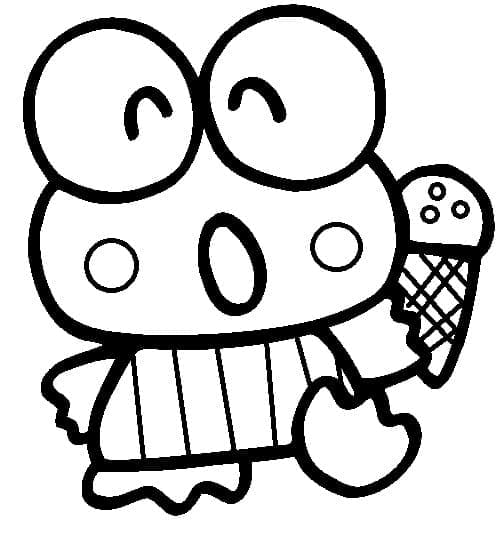 Immagine Gratuita Keroppi da colorare