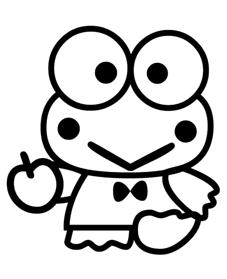 Immagine Stampabile Keroppi da colorare